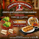 cigkoteci alibaba edremit 50 kampanya